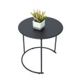 Metal Round Nesting Side Table Set of 2